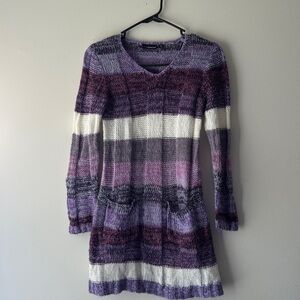 Miss Understood Purple Knit Dress